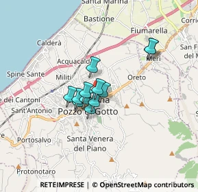 Mappa Via S. Vito, 98051 Barcellona Pozzo di Gotto ME, Italia (1.2)