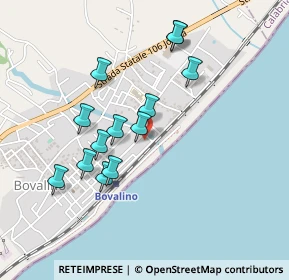Mappa Traversa Via Umberto I, 89034 Bovalino RC, Italia (0.46769)