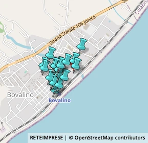 Mappa Traversa Via Umberto I, 89034 Bovalino RC, Italia (0.321)