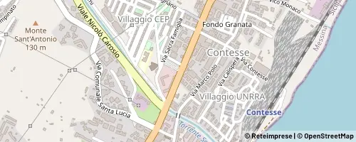 Mappa Messina