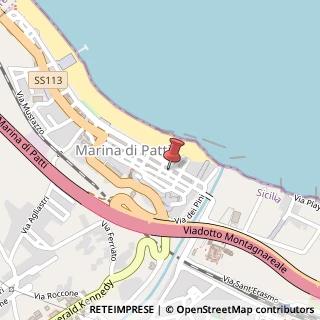 Mappa Via Cristoforo Colombo, 48, 98066 Patti, Messina (Sicilia)