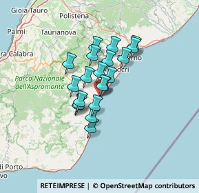 Mappa Bovalino, 89034 Bovalino RC, Italia (9.883)