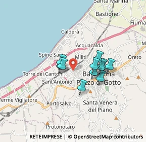 Mappa Via Giovanni Gentile, 98051 Barcellona Pozzo di Gotto ME, Italia (1.33818)