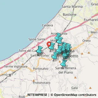 Mappa Via Giovanni Gentile, 98051 Barcellona Pozzo di Gotto ME, Italia (1.41222)