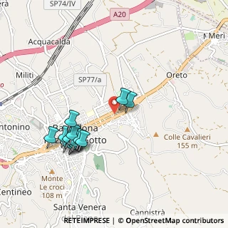 Mappa Vico II Palestro, 98051 Barcellona Pozzo di Gotto ME, Italia (1.095)