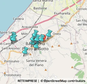 Mappa Vico II Palestro, 98051 Barcellona Pozzo di Gotto ME, Italia (1.6125)