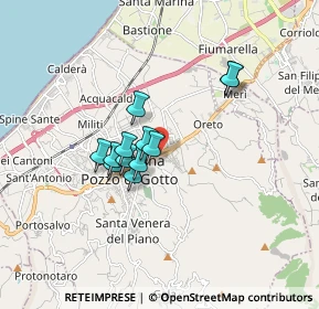 Mappa Vico II Palestro, 98051 Barcellona Pozzo di Gotto ME, Italia (1.37083)