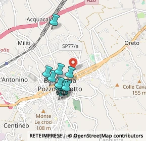 Mappa Nuovo Presidio Ospedaliero Cutroni Zodda, 98051 Barcellona Pozzo di Gotto ME, Italia (0.83833)