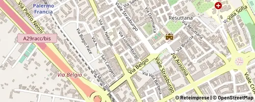 Mappa Palermo