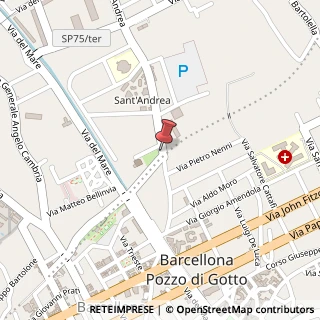 Mappa Via Sant'Andrea, 94, 98051 Barcellona Pozzo di Gotto, Messina (Sicilia)