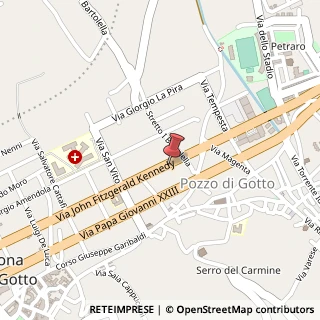 Mappa Via Kennedy, 272, 98051 Barcellona Pozzo di Gotto, Messina (Sicilia)