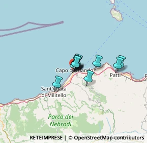 Mappa Contrada Santa Lucia, 98071 Capo d'Orlando ME, Italia (6.90091)