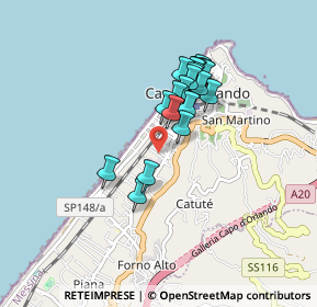 Mappa Contrada Santa Lucia, 98071 Capo d'Orlando ME, Italia (0.753)