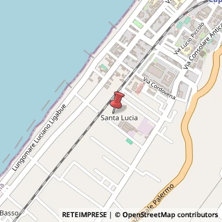 Mappa Via Gambitta Conforto, 13, 98071 Capo d'Orlando, Messina (Sicilia)