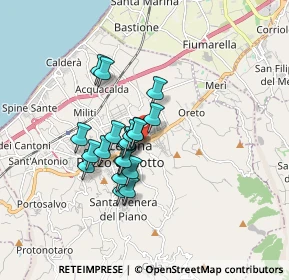 Mappa Via Kennedy, 98051 Barcellona Pozzo di Gotto ME, Italia (1.4005)