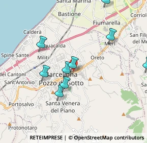 Mappa Via Kennedy, 98051 Barcellona Pozzo di Gotto ME, Italia (2.63727)