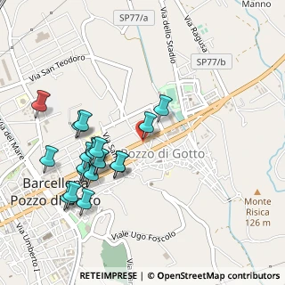 Mappa Via Kennedy, 98051 Barcellona Pozzo di Gotto ME, Italia (0.563)