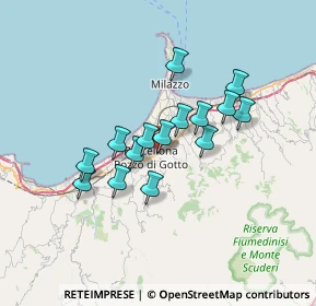 Mappa Via Kennedy, 98051 Barcellona Pozzo di Gotto ME, Italia (5.95067)