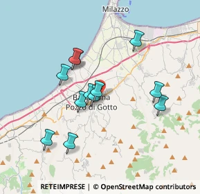 Mappa Via John F.Kennedy, 98051 Barcellona Pozzo di Gotto ME, Italia (3.605)