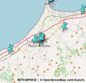 Mappa Via John F.Kennedy, 98051 Barcellona Pozzo di Gotto ME, Italia (4.56636)