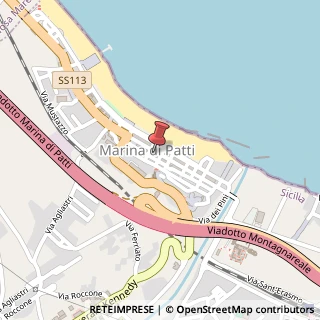 Mappa Via Cristoforo Colombo, 77, 98066 Patti, Messina (Sicilia)