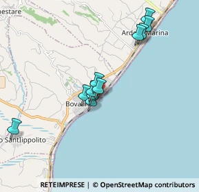 Mappa Via Lungomare, 89034 Bovalino RC, Italia (1.81091)