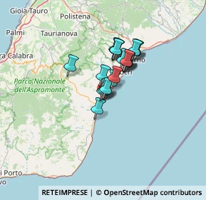 Mappa Via Lungomare, 89034 Bovalino RC, Italia (9.767)