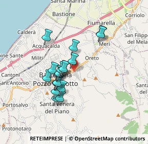 Mappa Vico II dei Mille, 98051 Barcellona Pozzo di Gotto ME, Italia (1.53056)