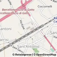 Map Barcellona Pozzo di Gotto