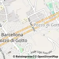 Mapa Barcellona Pozzo di Gotto