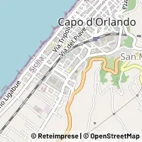 Karte Capo d'Orlando