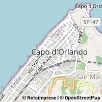 Kort Capo d'Orlando