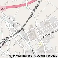 Map Barcellona Pozzo di Gotto