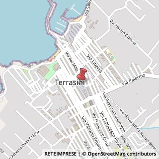 Mappa Via Vincenzo Madonia, 98, 90049 Terrasini, Palermo (Sicilia)