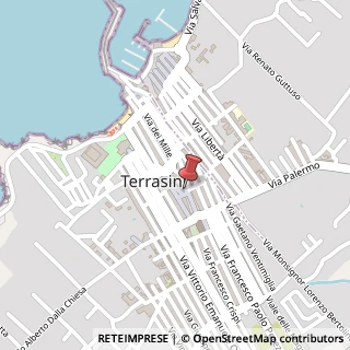 Mappa Via Vincenzo Madonia,  93, 90049 Terrasini, Palermo (Sicilia)