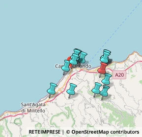 Mappa Contrada San Lucia, 98071 Capo d'Orlando ME, Italia (5.80875)