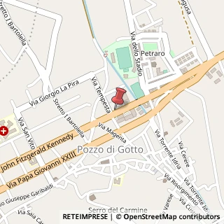 Mappa Via John Fitzgerald Kennedy,  346, 98051 Barcellona Pozzo di Gotto, Messina (Sicilia)
