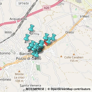 Mappa Via Tempesta, 98051 Barcellona Pozzo di Gotto ME, Italia (0.635)
