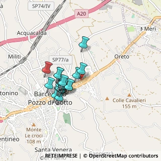 Mappa Via Tempesta, 98051 Barcellona Pozzo di Gotto ME, Italia (0.7295)