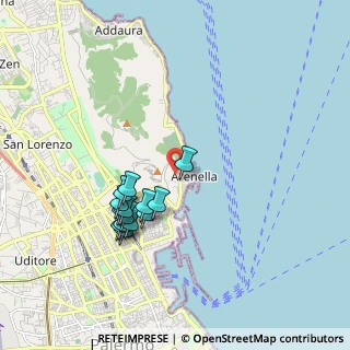 Mappa Via Monsignore F. Riela, 90142 Palermo PA, Italia (1.89786)