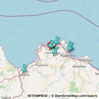 Mappa Contrada Serra Granatelli, 90044 Carini PA, Italia (31.0475)