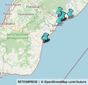 Mappa Traversa a Via Virgilio, 89034 Bovalino RC, Italia (16.08929)