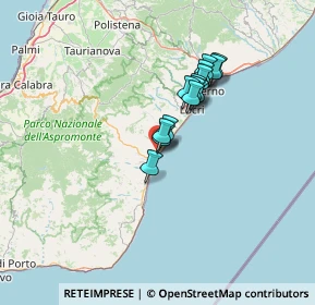 Mappa Traversa a Via Virgilio, 89034 Bovalino RC, Italia (10.61357)