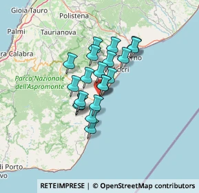 Mappa Traversa a Via Virgilio, 89034 Bovalino RC, Italia (9.8555)