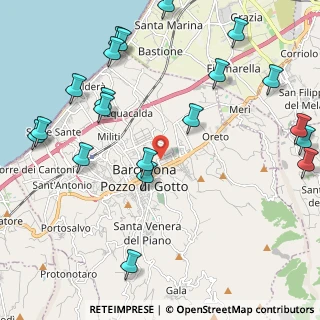 Mappa Via Giorgio la Pira, 98051 Barcellona Pozzo di Gotto ME, Italia (3.0675)