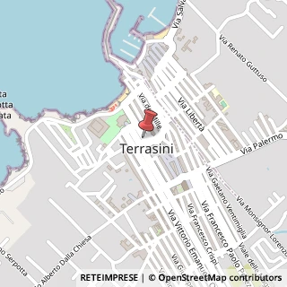 Mappa Via Piazza Borsellino e Falcone, 12, 90049 Terrasini, Palermo (Sicilia)