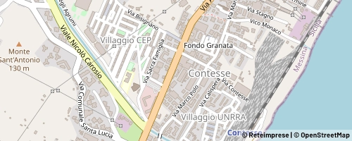 Mappa Messina
