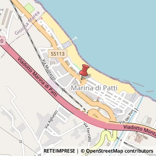 Mappa Via Cristoforo Colombo, 127, 98066 Patti, Messina (Sicilia)