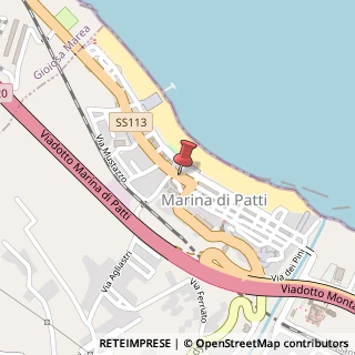 Mappa Via Cristoforo Colombo,  156, 98066 Patti, Messina (Sicilia)