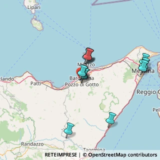Mappa Via Generale Angelo Cambria, 98051 Barcellona Pozzo di Gotto ME, Italia (15.07214)